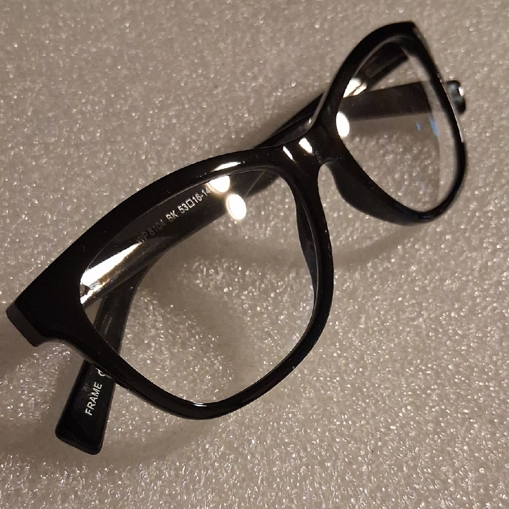 Warby Parker Glossy Black Frames